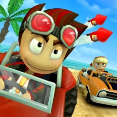 تنزيل لعبة سباق البيتش باجي BB Racing مهكرة Apk للاندرويد اخر اصدار 2026 مجانا