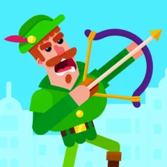 تنزيل لعبة بو ماستر Bowmasters مهكرة Apk للاندرويد اخر اصدار 2026 مجانا