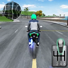 تحميل لعبة Moto Traffic Race 2 مهكرة Apk للاندرويد اخر اصدار 2026 مجانا