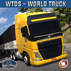 تحميل لعبة World Truck Driving Simulator مهكرة Apk للاندرويد اخر اصدار 2026 مجانا