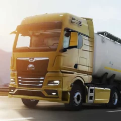 تنزيل لعبة شاحنات أوروبا Truckers of Europe 3 APK مهكرة للاندرويد أخر إصدار 2025 مجاناً